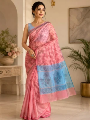 Self Woven Multicolor Saree
Colour: Multicolor
Blouse: Yes