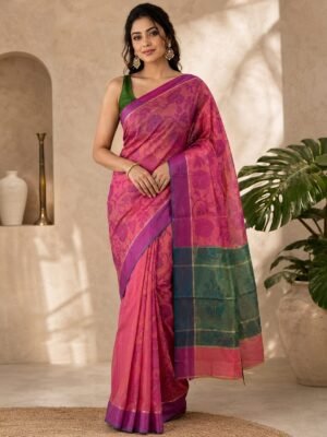 Self Woven Multicolor Saree
Colour: Multicolor
Blouse: Yes