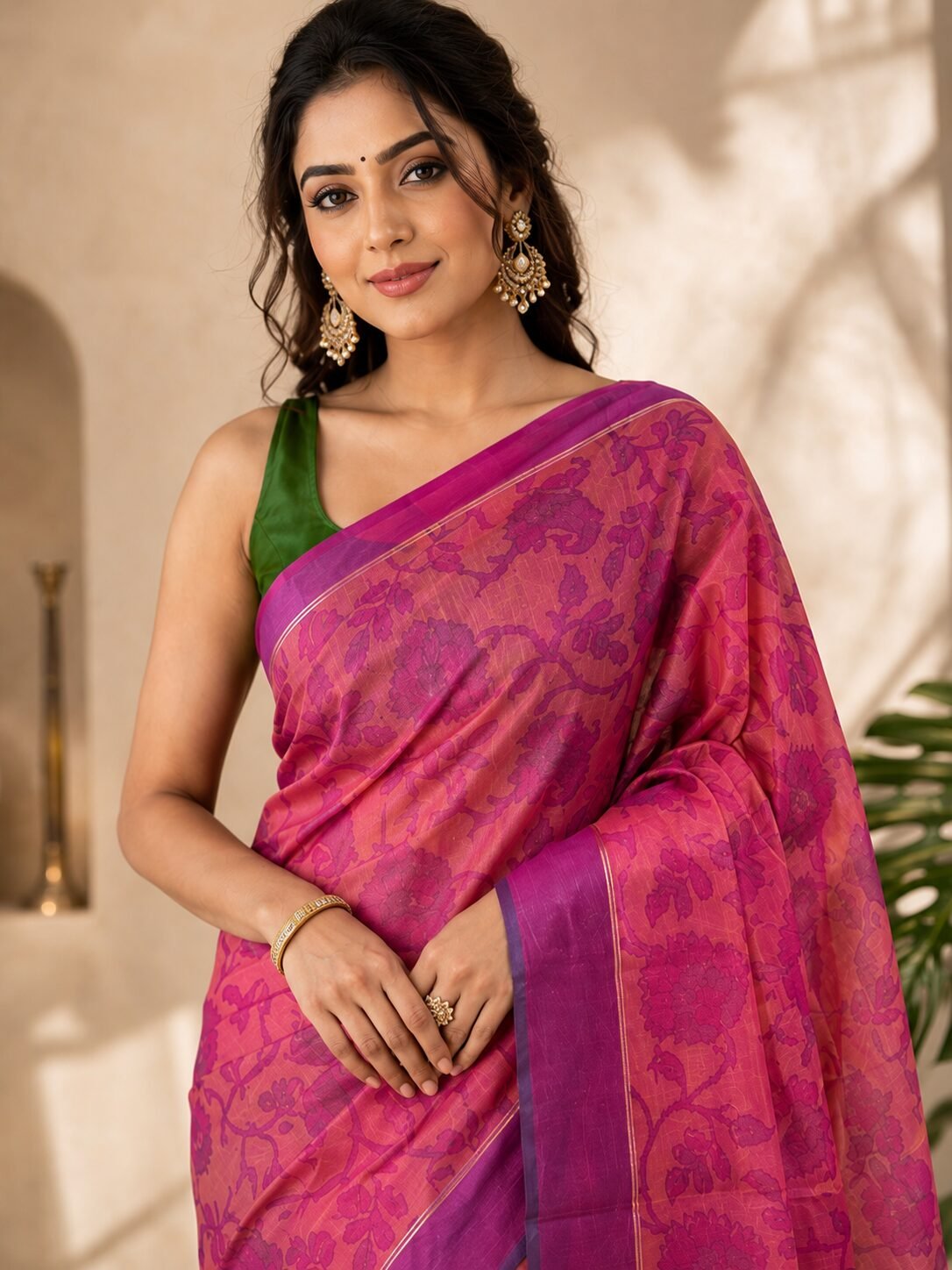 Self Woven Multicolor Saree
Colour: Multicolor
Blouse: Yes - Image 3