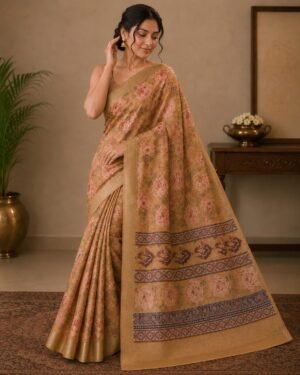 Saahi Floral Printed Saree
Color: Multicolor
Blouse: Yes