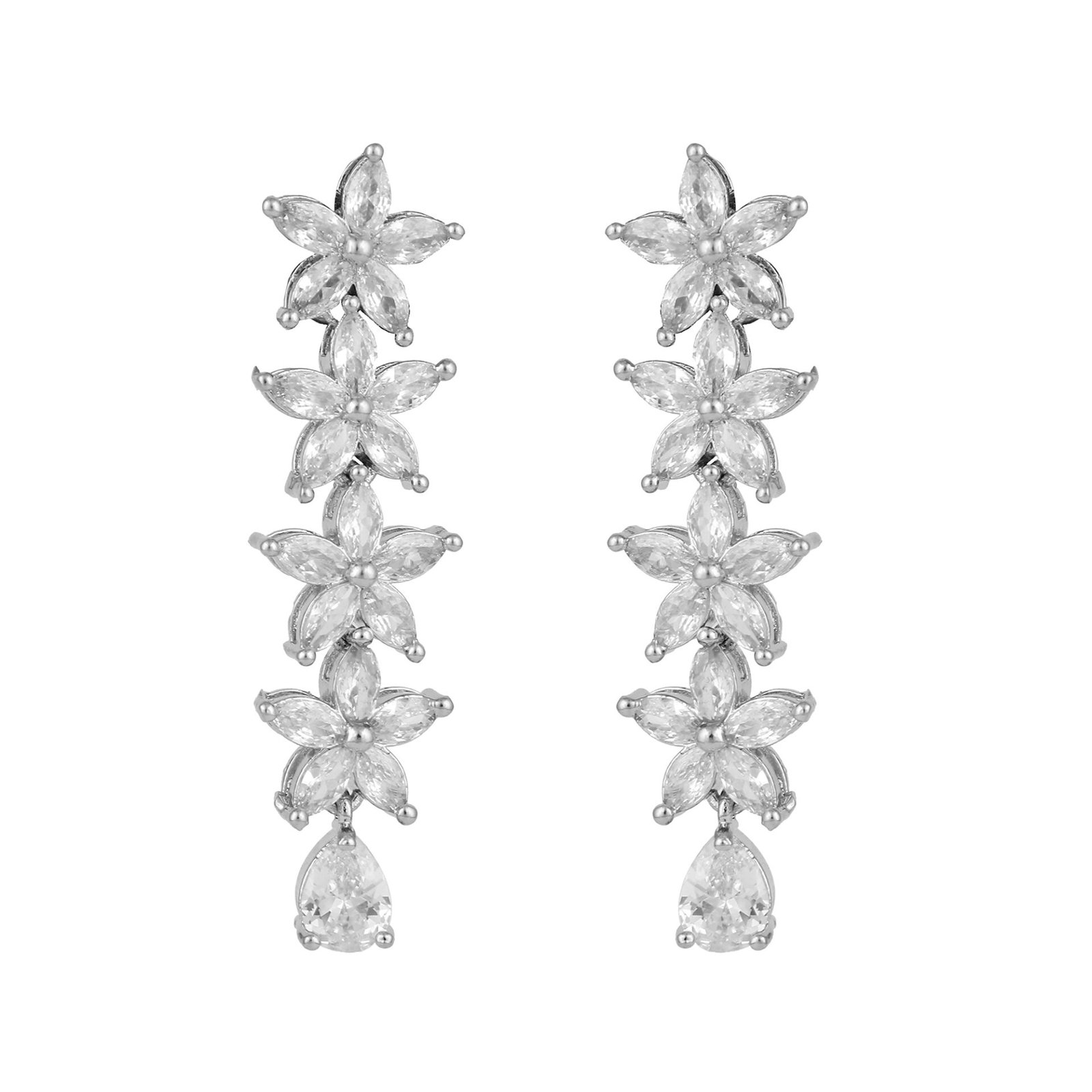 Sparkling Stud Earrings