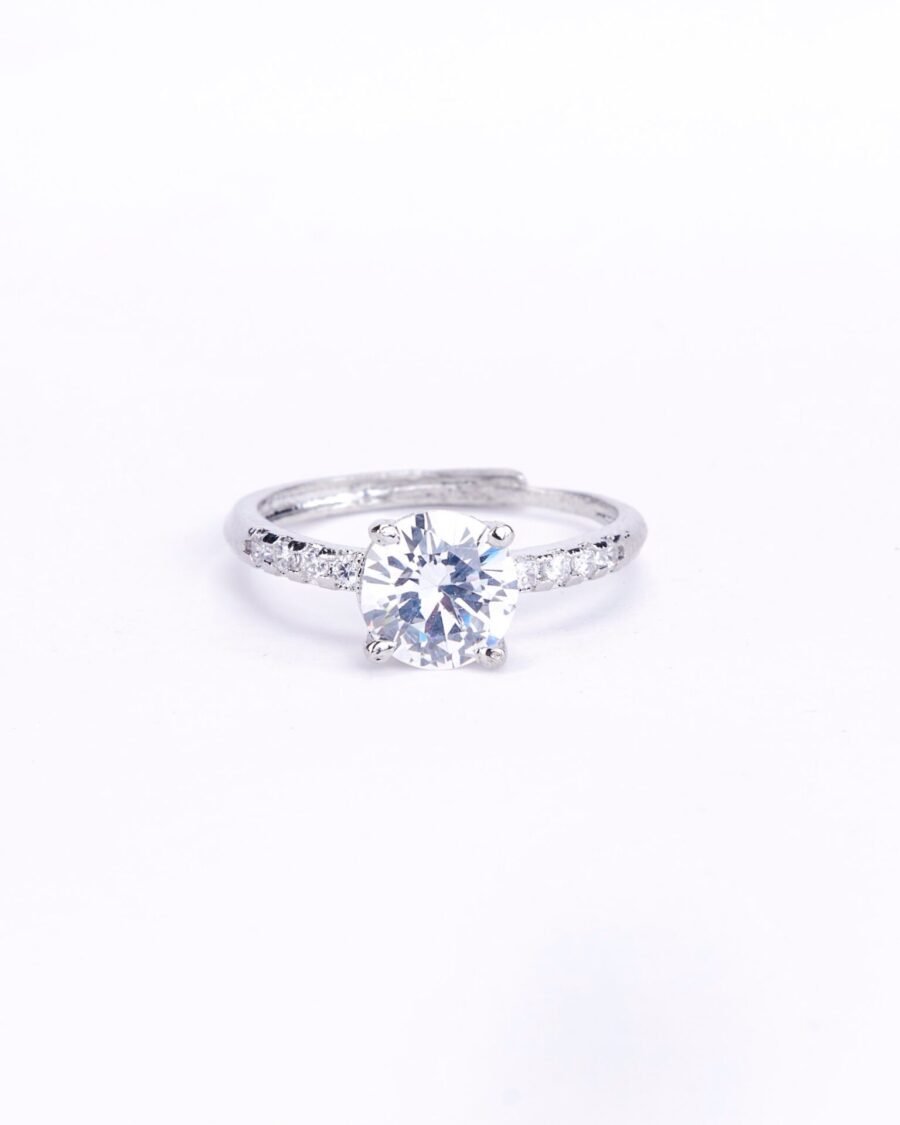 Rhodium Wedding Band
